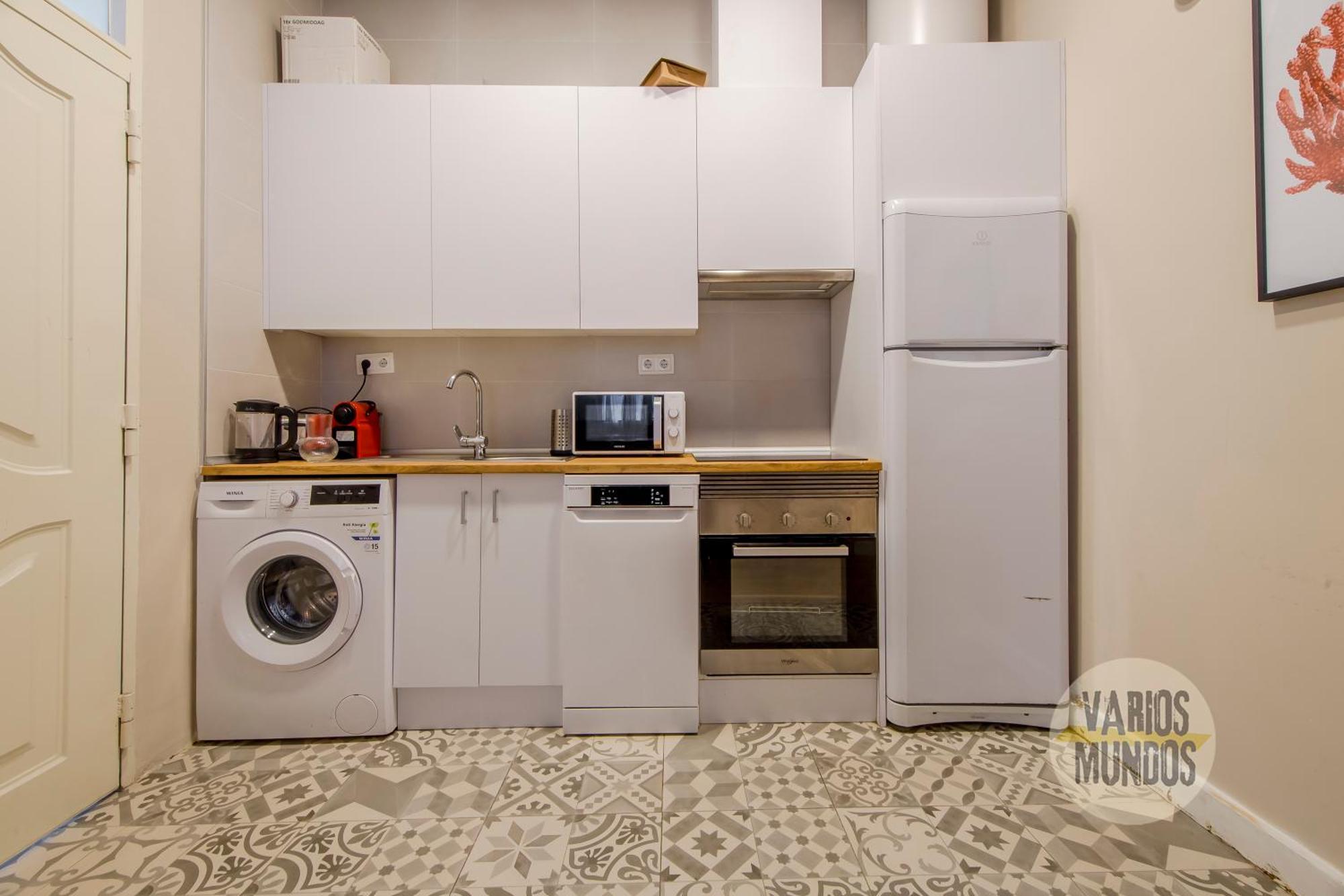 Bajo Duplex 7Pax A 5 Min De Gran Via-Malasana มาดริด ภายนอก รูปภาพ