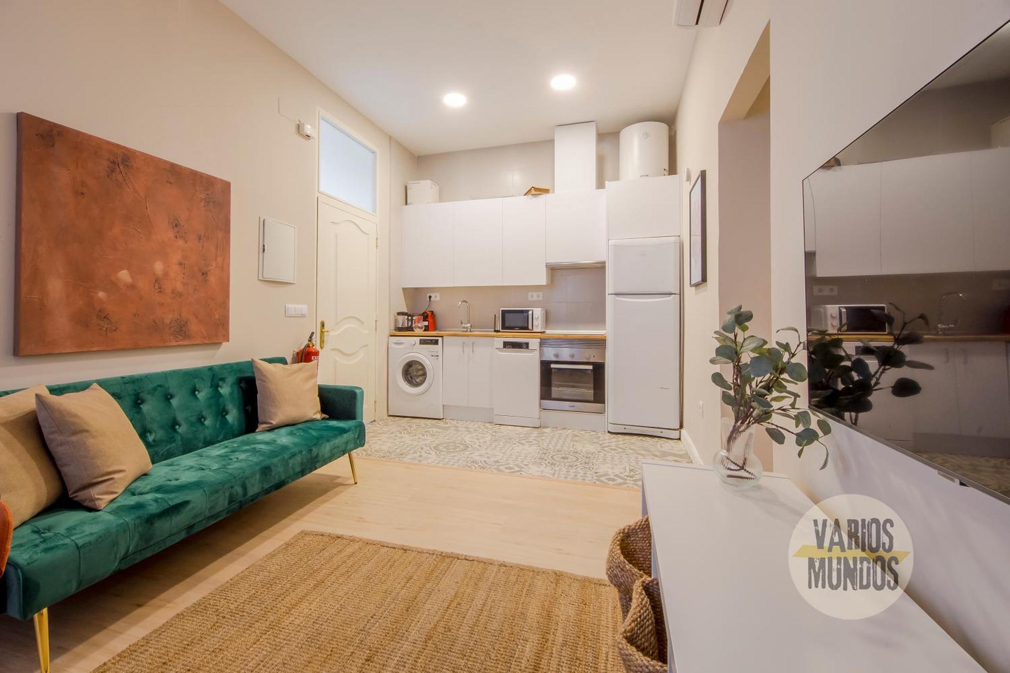 Bajo Duplex 7Pax A 5 Min De Gran Via-Malasana มาดริด ภายนอก รูปภาพ