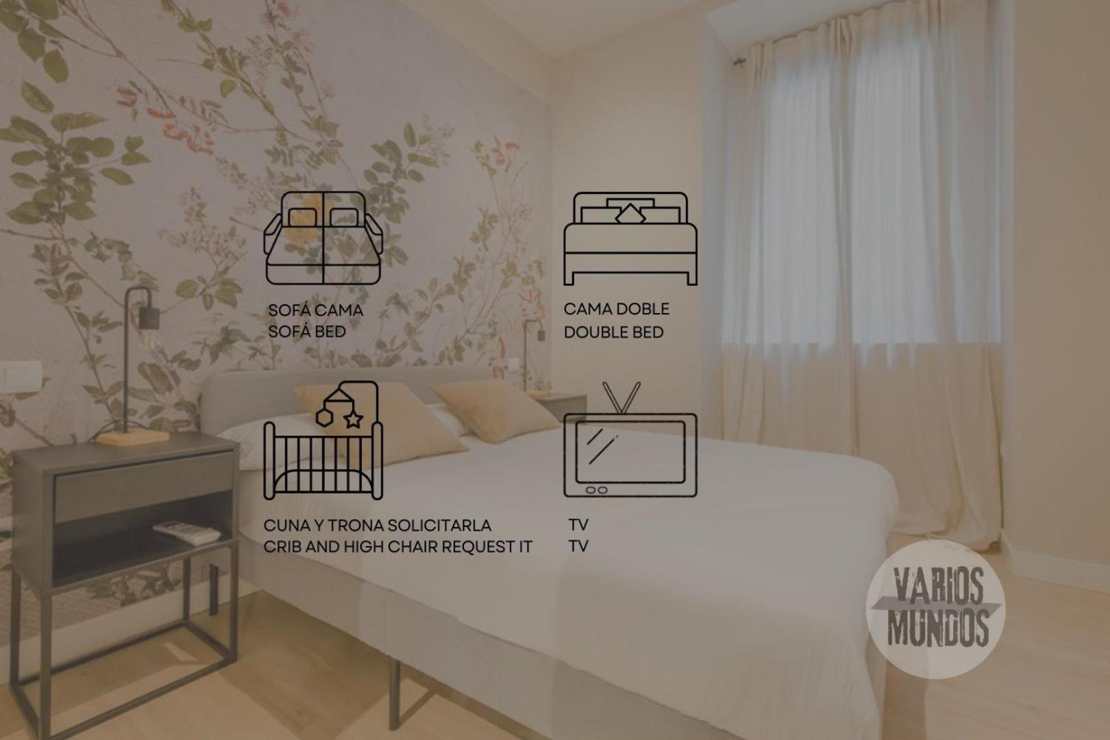 Bajo Duplex 7Pax A 5 Min De Gran Via-Malasana มาดริด ภายนอก รูปภาพ